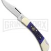 Hen & Rooster Lockback Blue Jig Bone Pocket Knife -Knivesand Tools Shop Hen and Rooser LB Blue Jig Bone BP 25981 jr large
