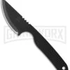 Jason Perry Blade Works The Little Neck Knife Black Fixed Blade - Black Plain -Knivesand Tools Shop Jason Perry Blade Works The Little Neck Knife Black BHQ 167522 jr large