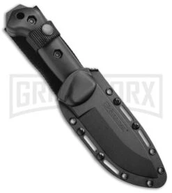 Ka-Bar Becker Campanion Black Fixed Blade Knife - Black Plain -Knivesand Tools Shop Ka Bar Becker Campanion Fixed Black BK 2 1 BHQ 10601 jr sheath large
