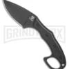 Ka-Bar TDI Pocket Strike Black Fixed Blade Knife - Black Plain -Knivesand Tools Shop Ka Bar TDI Pocket Strike Fixed Blade Knife 3.18 Black 2491 BHQ 120901 LS large