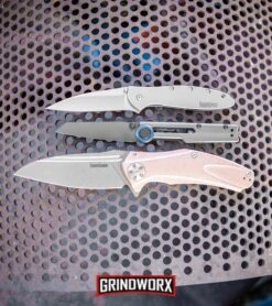 Kershaw Copper Natrix XL Sub-Frame Lock 3.75" Knife Stonewash -Knivesand Tools Shop Kershaw Decibel Frame Lock Knife Gray Stainless Steel Gray Ti 2045 BHQ 94085 kp metal web large