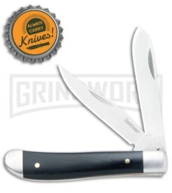 Kershaw Gadsden Slip Joint Knife Black G-10 - 2.75" Satin -Knivesand Tools Shop Kershaw Gadsden SJ Black G 10 Satin 4381 BHQ 106049 jr bottlecap large