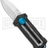 Kershaw Kapsule Manual Slide OTF Knife - Satin Plain -Knivesand Tools Shop Kershaw Jens Anso Kapsule Manual Sliding Button Lock OTF Knife SW 1190 BHQ 120521 jr large