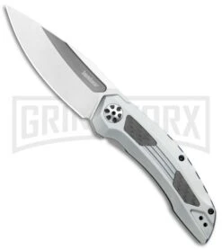 Kershaw Norad Frame Lock Knife Stainless Steel Satin Drop Point