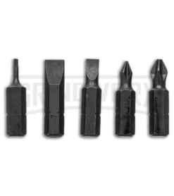 Kershaw Payload Folding 3.375" Knife W/ 5-Bit Screwdriver Set - Bead Blast -Knivesand Tools Shop Kershaw Payload 5 bit screwdriver set bb BHQ 34438 er bits large