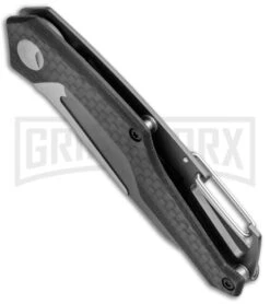 Kershaw Reverb Frame Lock 2.5" Knife Carabiner Carbon Fiber/G-10 Two-Tone -Knivesand Tools Shop Kershaw Reverb Carabiner CF G 10 TT 1220 BHQ 52167 jr spine large