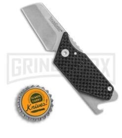 Kershaw Sinkevich Pub Carbon Fiber Folding Knife - Stonewash Plain -Knivesand Tools Shop Kershaw Sinkevich PUB cf sw 4036CF BHQ 52211 er size large