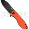 Kubey Master Chief Orange G-10 Pocket Knife - Black SW Plain 2 Kubey Master Chief Orange G-10 Pocket Knife - Black SW Plain -Knivesand Tools Shop Kubey Master Chief Black Orange G10 BHQ 180014 td large