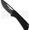 Kubey Thalia Black G-10 Liner Lock Knife - Black Plain -Knivesand Tools Shop Kubey Thalia Front Flipper Black BHQ 179170 td large