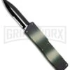 Lightning Camo D/A OTF Automatic Knife - Dagger Two-Tone Serrated -Knivesand Tools Shop Lightning Camo DA OTF Auto TT Serr Dagger GX 30812 jr large