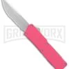 Lightning Pink D/A OTF Automatic Knife - Satin Serr -Knivesand Tools Shop Lightning Pink DA Satin Serr BP 27492 er large