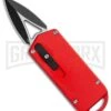 M3 Tactical Tech Rogue Orange Aluminum D/A OTF Automatic Knife - Black Plain