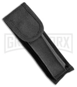 Mago 9" Sim Ivory Italian Stiletto OTF Auto Knife Black Bolsters (Satin Bayo) -Knivesand Tools Shop Mago 9in Sim Ivory Italian Stiletto OTF Black Bolsters Bayo Satin GX 33952 jr sheath large