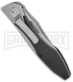 Mantis MT-2HC Class Act Folding Knife - Satin Plain 4 Mantis MT-2HC Class Act Folding Knife - Satin Plain -Knivesand Tools Shop Mantis Class Act Liner Lock MT2HC BHQ 12835 jr side large