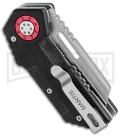 Mantis MT-9 Pit Boss Folding Knife - Bead Blast Plain -Knivesand Tools Shop Mantis Pit Boss LL BB MT 9a BHQ 12833 jr side large