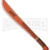 Marble's Copper Grove Machete Orange Cord Wrapper - Orange Plain -Knivesand Tools Shop Marbles Copper Grove Machete Orange cord wrapper orange plain BHQ 57211 er large