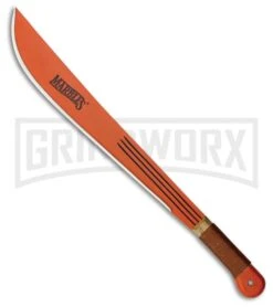 Marble's Copper Grove Machete Orange Cord Wrapper - Orange Plain
