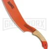 Marble's Parang Wood Fixed Blade Knife - Orange Plain 1 Marble's Parang Wood Fixed Blade Knife - Orange Plain -Knivesand Tools Shop Marbles Parang Wood orange plain BHQ 57427 er large