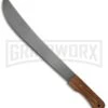 Okapi Bush Bolo Wood Machete Fixed Blade - Satin Plain -Knivesand Tools Shop Okapi Machete African Bolo Wood Bush KO65180 BHQ 52508 jr 2 large