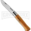 Opinel Knives No. 9 Beech Wood Folding Knife - Carbon Steel Plain 2 Opinel Knives No. 9 Beech Wood Folding Knife - Carbon Steel Plain -Knivesand Tools Shop Opinel Knives No. 9 CF Beech Wood Satin BHQ 14354 jr large