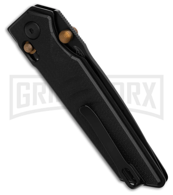 Real Steel Sacra Black G-10 Pocket Knife - Black Plain Real Steel Sacra Black G-10 Pocket Knife - Black Plain -Knivesand Tools Shop Real Steel Sacra Knife Black G 10 3in Black BHQ 182828 td side large