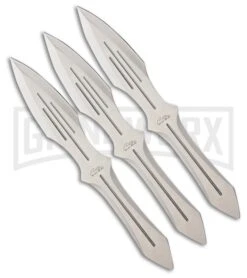 Rite Edge 3 Piece Throwing Set - Solid Stainless Steel Construction