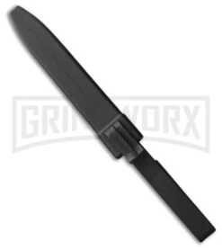 Rite Edge Armed Military Black Nylon Fixed Blade Knife - Black Plain -Knivesand Tools Shop Rite Edge Armed Military Black Nylon Black Plain BHQ 56972 er sheath large