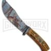 Rite Edge Howler Deer Imitation Stag Fixed Blade Knife - Blue Plain 2 Rite Edge Howler Deer Imitation Stag Fixed Blade Knife - Blue Plain -Knivesand Tools Shop Rite Edge Howler Deer Imitation Stag blue plain BHQ 75392 er large