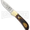Rite Edge Hunting Heritage Club Multi-Wood Fixed Blade Knife - Satin Plain -Knivesand Tools Shop Rite Edge Hunting Heritage Club Multi Wood satin plain BHQ 54282 er large