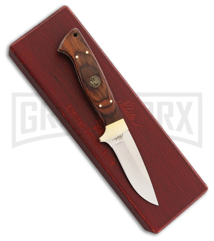 Rite Edge Landowner Brown Wood Fixed Blade Knife - Satin Plain Rite Edge Landowner Brown Wood Fixed Blade Knife - Satin Plain -Knivesand Tools Shop Rite Edge Landowner Brown Wood Satin plain BHQ 54285 er 2 large