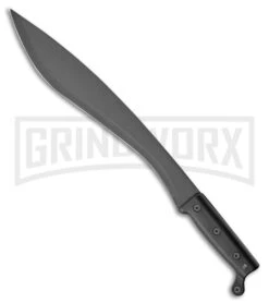 Rite-Edge Thicket Black Polymer Kukri Machete - Black Plain