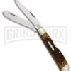 Rough Rider Mini Trapper Lockback Amber Jigged Bone Pocket Knife -Knivesand Tools Shop Rough Rider Mini Trapper Amber Jigged Bone BHQ 60962 er large