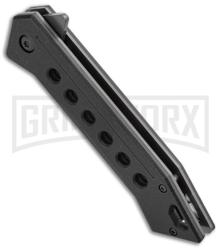 Schrade U.G. Black G-10 Folding Knife - Tanto Gray Plain 1100044 Schrade U.G. Black G-10 Folding Knife - Tanto Gray Plain 1100044 -Knivesand Tools Shop SCH U.G. Liner Lock Knife BlackG10 Gray Tanto BHQ 93630 kp spine large