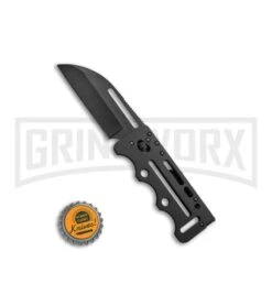 SOG Access Card 2.0 Slim Sheepsfoot Folding Knife - Black Plain -Knivesand Tools Shop SOG Access Card 2.0 Sheepsfood Black AC78 BHQ 52647 jr bottlecap large