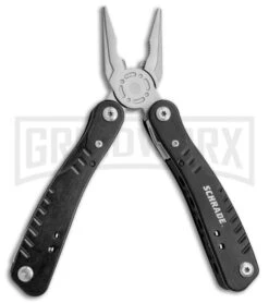 Schrade Three Piece Knife And Tool Combo Pack -Knivesand Tools Shop Schrade 3 Piece Knife Tool Combo SCHP1734CP BHQ 76168 jr multitool closed large