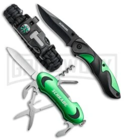Schrade SCP17-33CP Three Piece Outdoor Combo Pack
