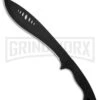 Schrade Large Kukri Machete Black Rubber Fixed Blade - Black Plain 2 Schrade Large Kukri Machete Black Rubber Fixed Blade - Black Plain -Knivesand Tools Shop Schrade Large Kukri Machete BHQ 119709 td large