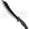 Schrade SCMACH1CP Black Mach1 Machete Fixed Blade - Black Plain -Knivesand Tools Shop Schrade Mach1 Machete black SCMACH1CP BHQ 62065 er large