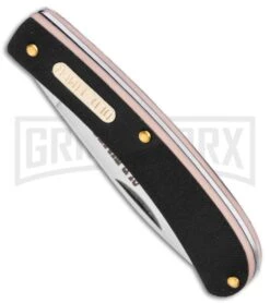 Schrade Old Timer OT Black Polymer Bowie Knife & Folder Satin Plain -Knivesand Tools Shop Schrade Old Timer OT Bowie Folder 1158653 BHQ 122407 jr folding spine large