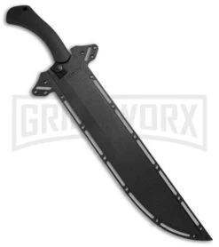 Schrade SCHMBS Priscilla Makhaira Black Bush Sword - Black Plain 4 Schrade SCHMBS Priscilla Makhaira Black Bush Sword - Black Plain -Knivesand Tools Shop Schrade Priscilla Makhaira Bush Sword Blk Blk SCHMBSCP BHQ 67509 jr sheath large