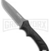 Schrade SCHF31 Fixed Blade Knife - Gray Plain -Knivesand Tools Shop Schrade SCHF31 DP Fixed Blade Black TPE Gray BHQ 28765 jr large