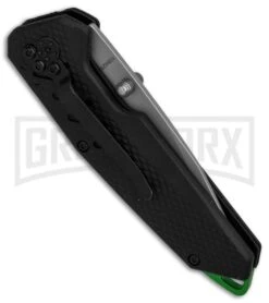 Schrade 1084293 Tanto Liner Lock Black Rubber Folding Knife - Bead Blast -Knivesand Tools Shop Schrade Tanto Black Rubber BB BHQ 81958 er side large