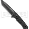 Schrade Regime Black G-10 Tanto Fixed Blade Knife - Black Plain -Knivesand Tools Shop Schrade Tanto Fixed AUS 8 Steel Balck G 10 Black BHQ 125128 jr large