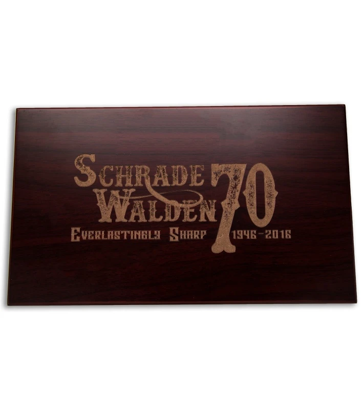 Schrade Limited Edition Walden 70th Anniversary Fixed Blade Knife - Satin Plain Schrade Limited Edition Walden 70th Anniversary Fixed Blade Knife - Satin Plain -Knivesand Tools Shop Schrade Walden 70th Anniversary Fixed SCPROM 16 37CP BHQ 49205 jr box large