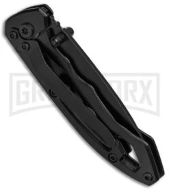 Smith & Wesson Black Folding Knife Combo - Set Of 2 -Knivesand Tools Shop Smith Wesson 2 Knife Black SWPROM 16 5CP BHQ 49196 jr knife 2 side large