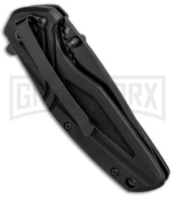 Smith & Wesson 1084308 Black Folding Knife - Black Plain -Knivesand Tools Shop Smith Wesson LL Black Black 1084308 BHQ 80713 jr side large
