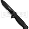 M&P Grip Swap Black Fixed Blade Knife - Black Serr -Knivesand Tools Shop Smith and Wesson Gripswap Small Large 1085886 BHQ 81341 jr large