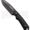 Tac-Force Modern Evolution Black G-10 Fixed Blade Knife - Black Stonewash Plain -Knivesand Tools Shop Tac Force Modern Evolution Black G10 black SW plain BHQ 77104 er large
