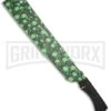 Z-Hunter 18" Green Skull Camo Machete Fixed Blade - Green Serr -Knivesand Tools Shop Z Hunter 18in Green Skull Camo Machette Green Serr ZB 157SC BP 19892 jr large