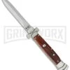 A.G.A. Campolin 9" Maltese Cross Stiletto Cocobolo Automatic Knife - Dagger 1 A.G.A. Campolin 9" Maltese Cross Stiletto Cocobolo Automatic Knife - Dagger -Knivesand Tools Shop aga 9in maltese coco dagger cm large